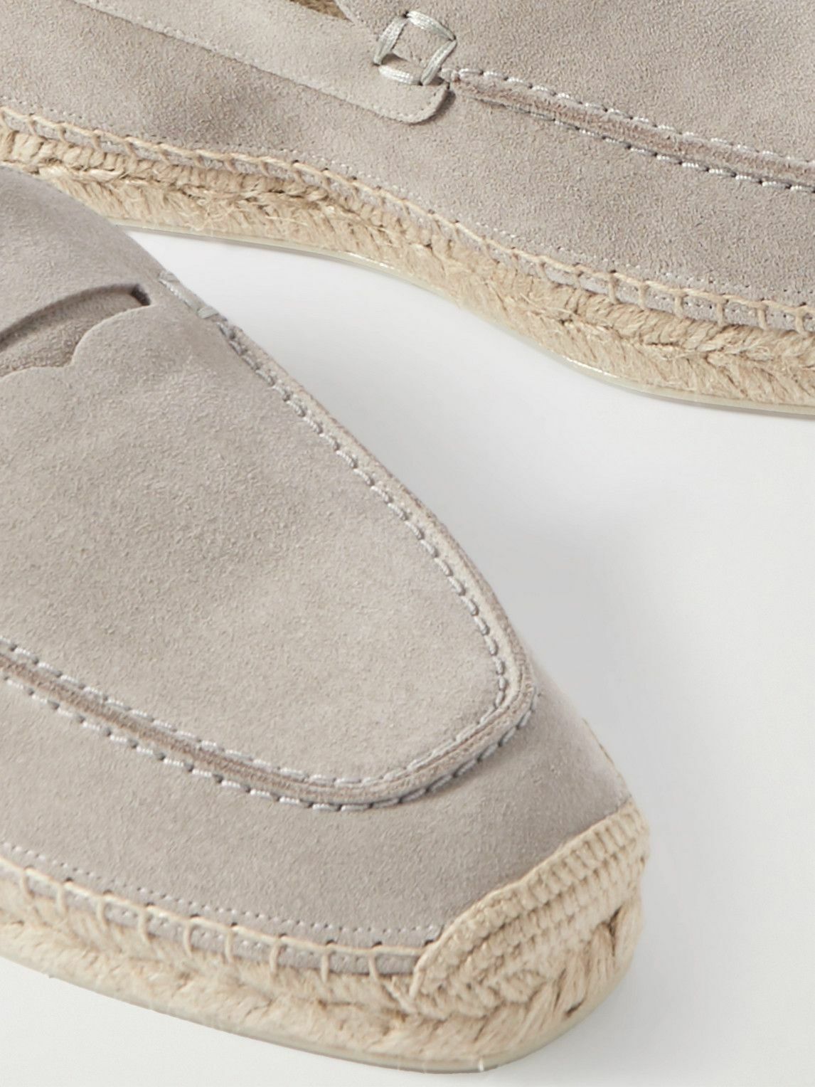 Christian Louboutin - Paquepapa Suede Espadrilles - Neutrals