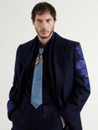 Dries Van Noten - 7.5cm Striped Silk-Twill Tie