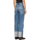 AGOLDE Blue Big Cuff Jeans