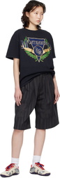 Rhude Black Montenegro Regatta T-shirt