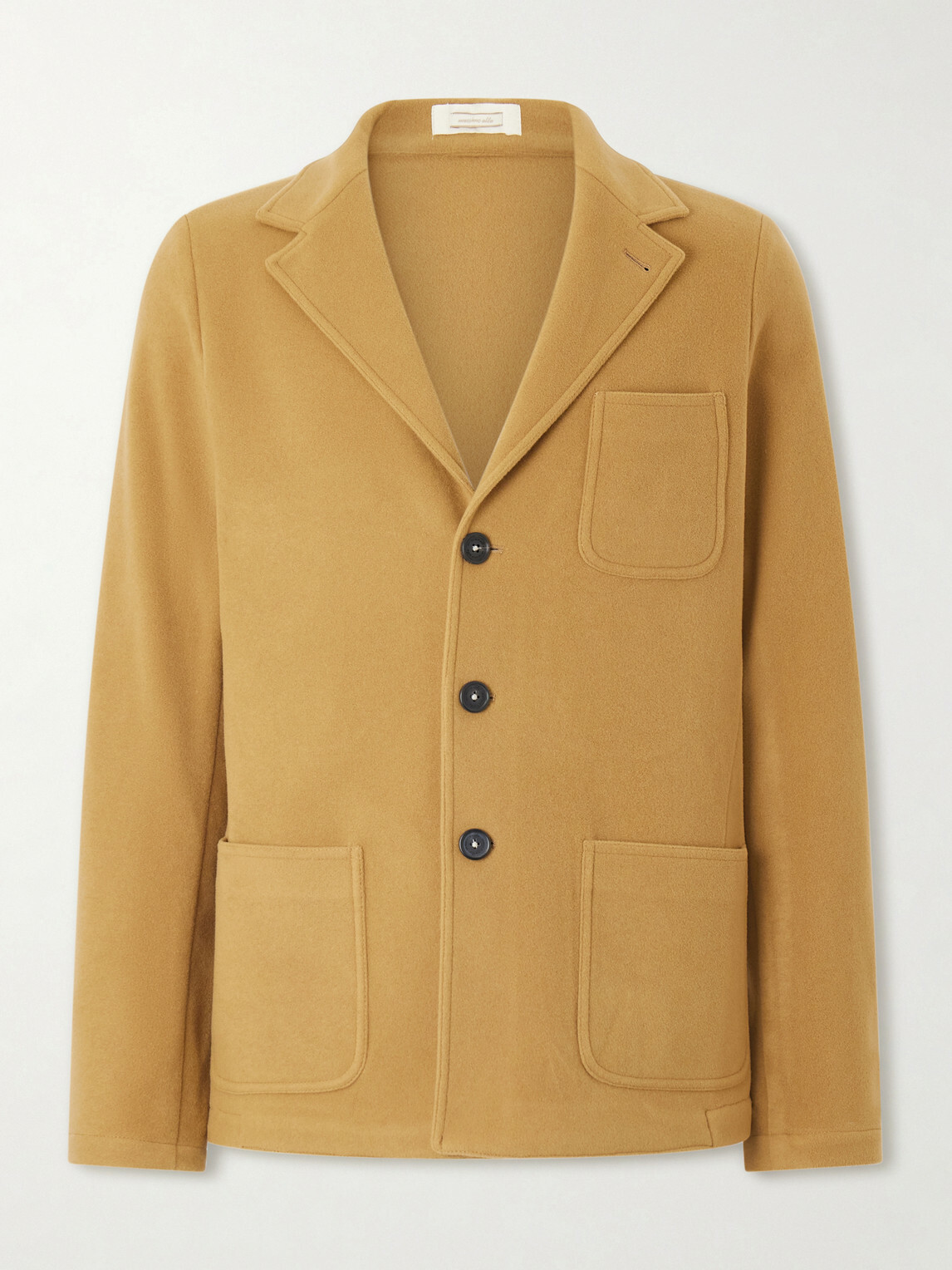 Massimo Alba - Baglietto Virgin Wool Overshirt - Neutrals