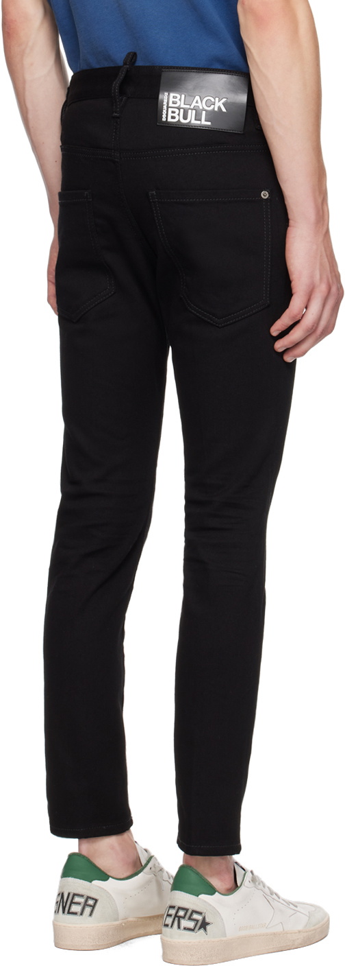 パンツ DSQUARED2 skater jean BLACK BULL Dsquared2 Black Bull Skater Jeans Dsquared2