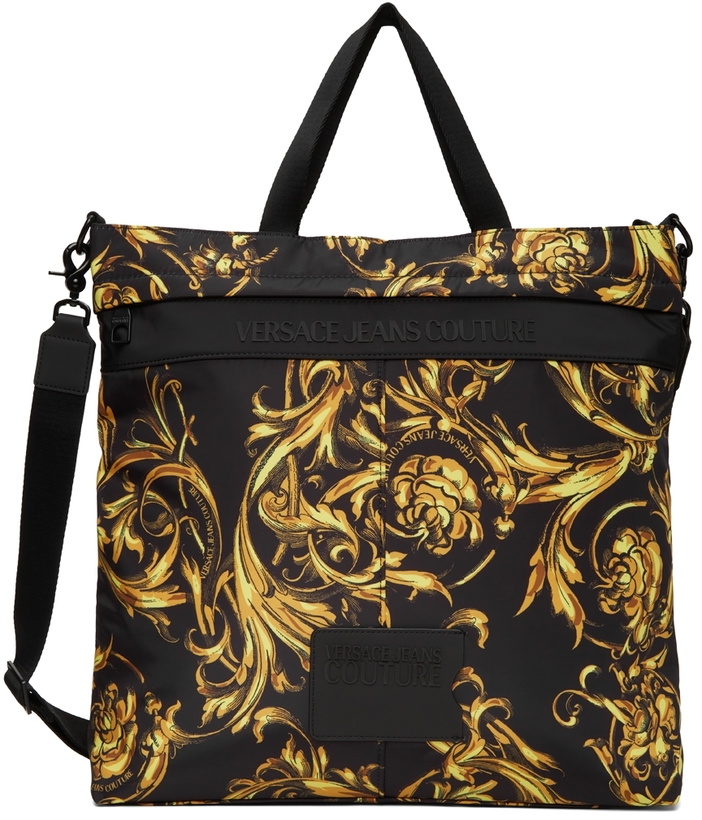 Photo: Versace Jeans Couture Black Regalia Baroque Tote