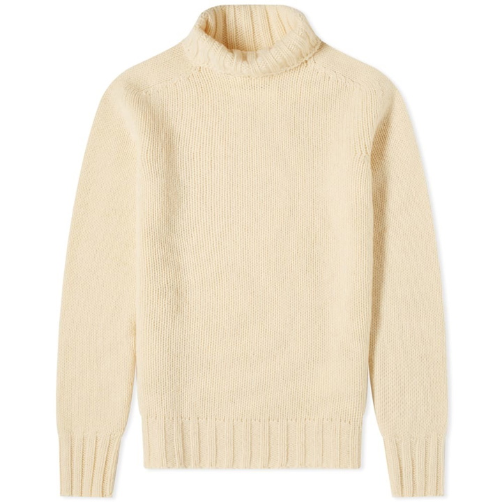 Photo: Jil Sander Plus Chunky Roll Neck Knit