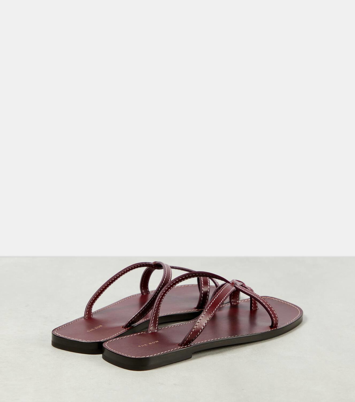 The Row Link leather sandals The Row