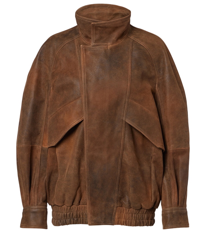 Photo: Nour Hammour Ariste leather jacket