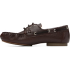 A.P.C. Brown Camille Boat Shoes