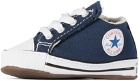 Converse Baby Navy Easy-On Chuck Taylor All Star Cribster Sneakers