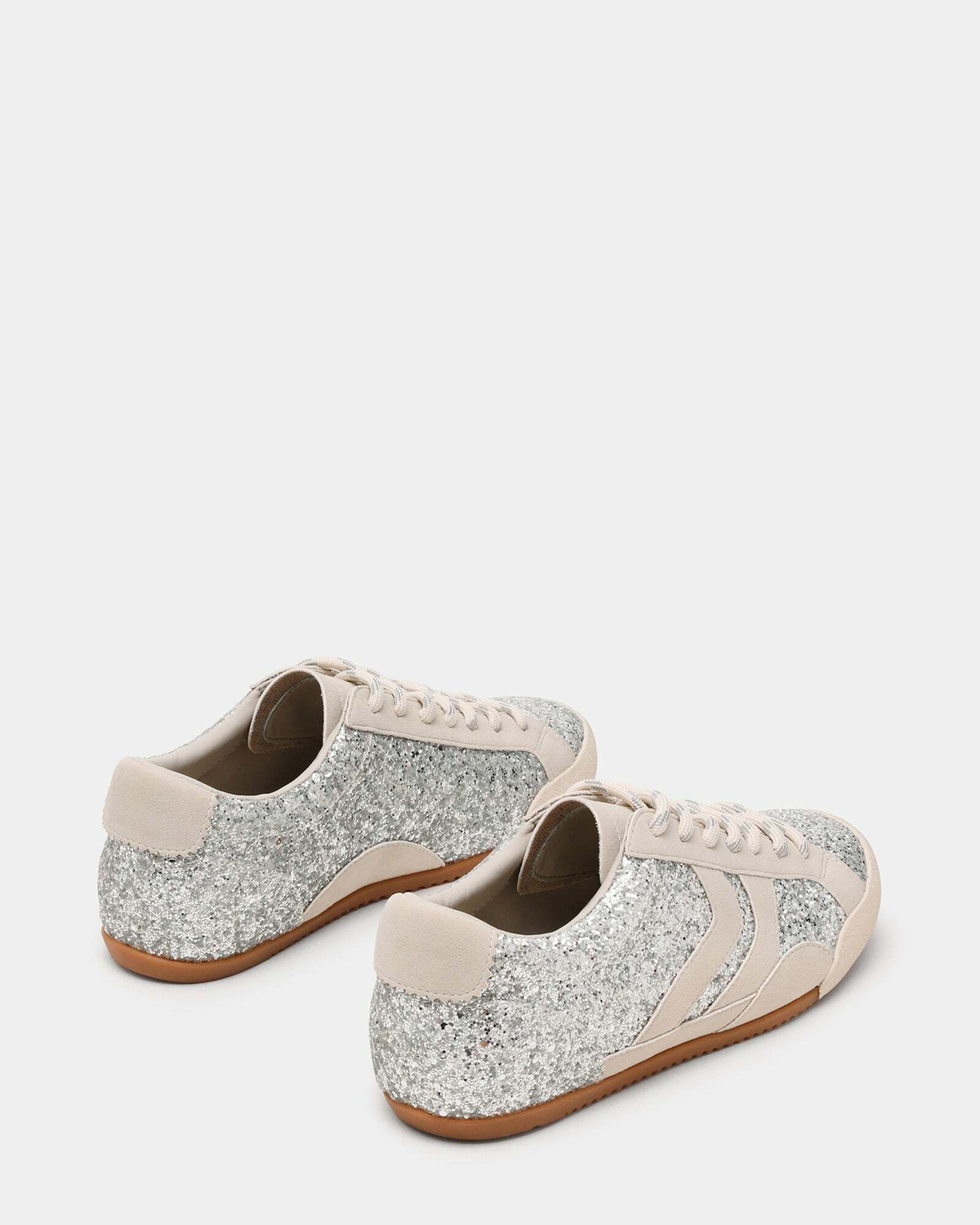 Steve Madden Seymour Sneakers in Silver