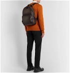 Berluti - Scritto Leather Backpack - Brown