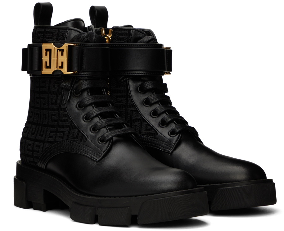 GIVENCHY (ジバンシィ) Terra Boots 4Gテラ　IT42 Givenchy Black 4G Terra Boots Givenchy
