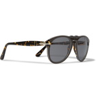 Persol - Aviator-Style Acetate Polarised Sunglasses - Black