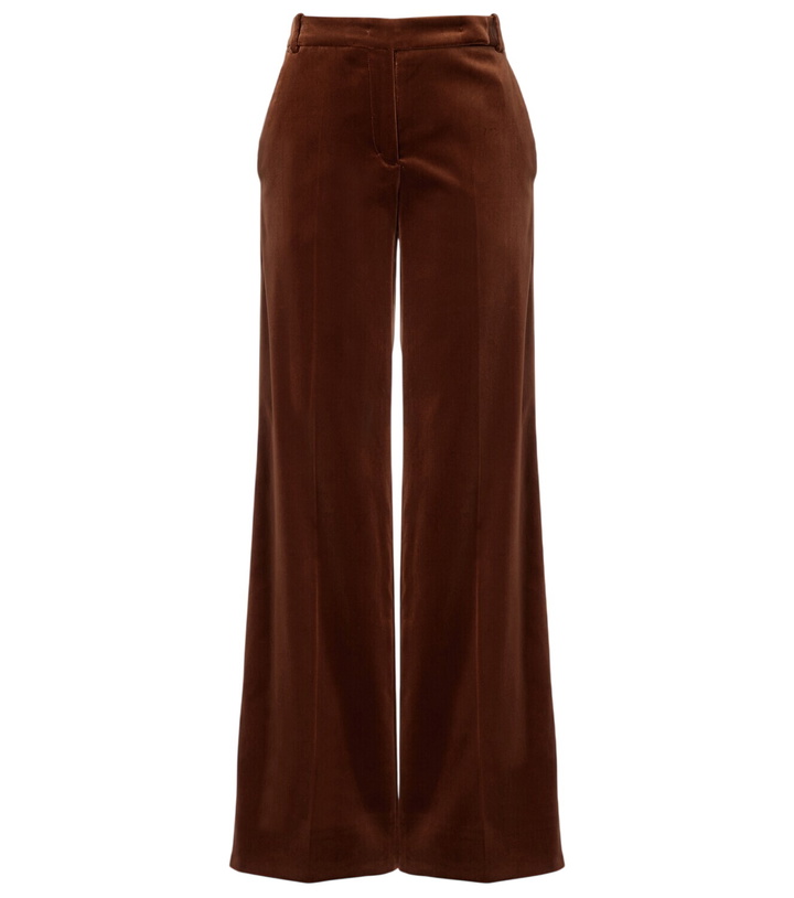 Photo: Dorothee Schumacher Elegance Softness velvet wide-leg pants