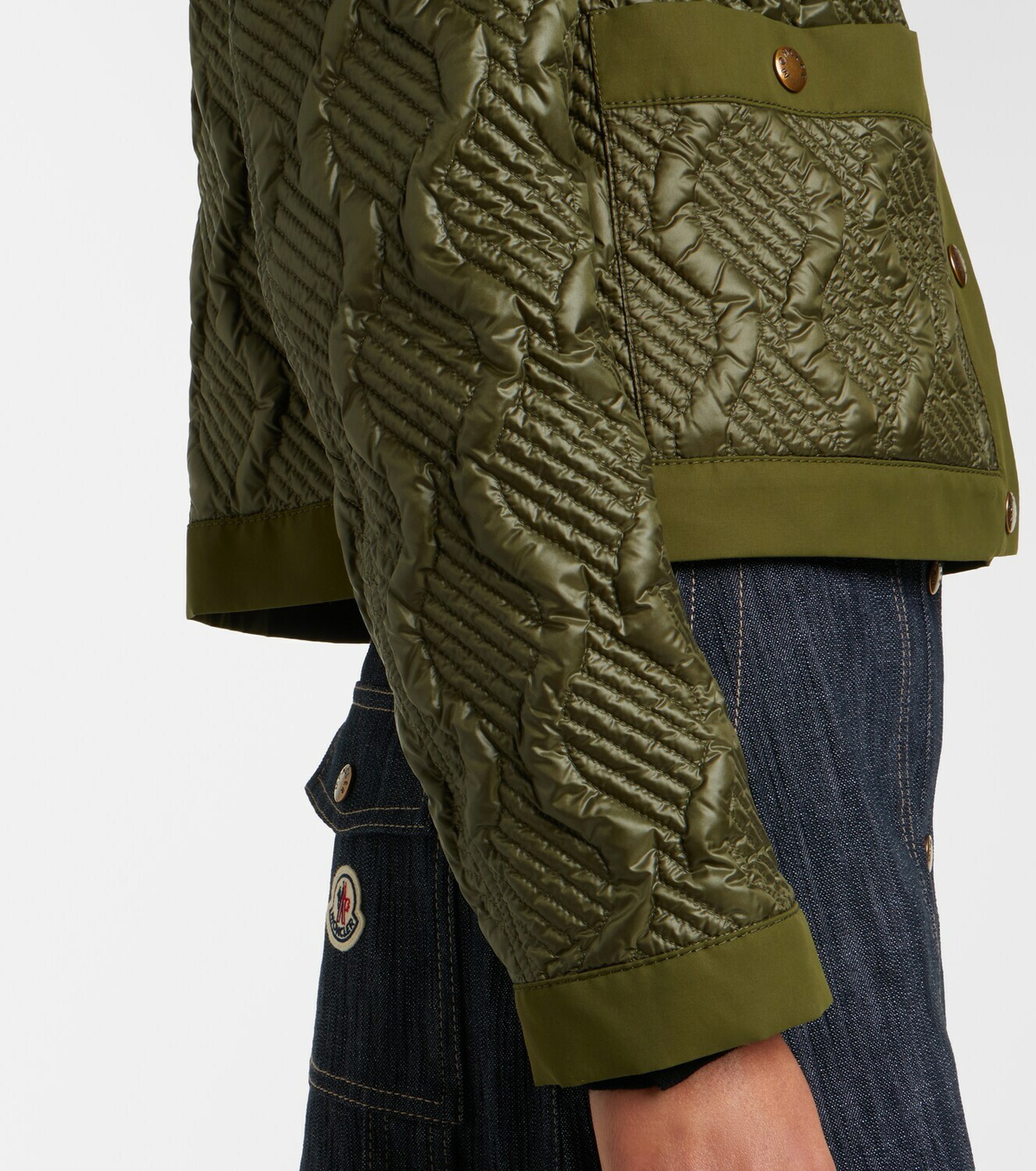 Moncler Libellule quilted down jacket