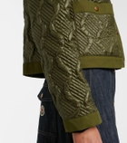 Moncler Libellule quilted down jacket