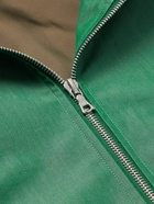 Auralee - Cotton-Chambray Track Jacket - Green