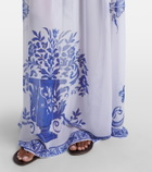 Bananhot Riley printed cotton maxi dress