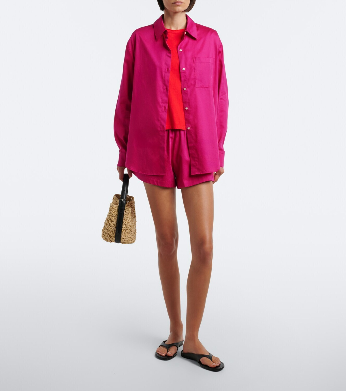 Leset Yoko cotton poplin shirt
