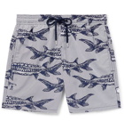 Vilebrequin - Moorea Mid-Length Printed Swim Shorts - Men - Navy