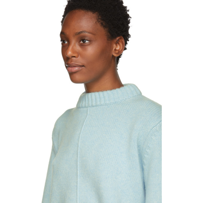 Khaite Blue Cashmere Virginia Sweater Khaite