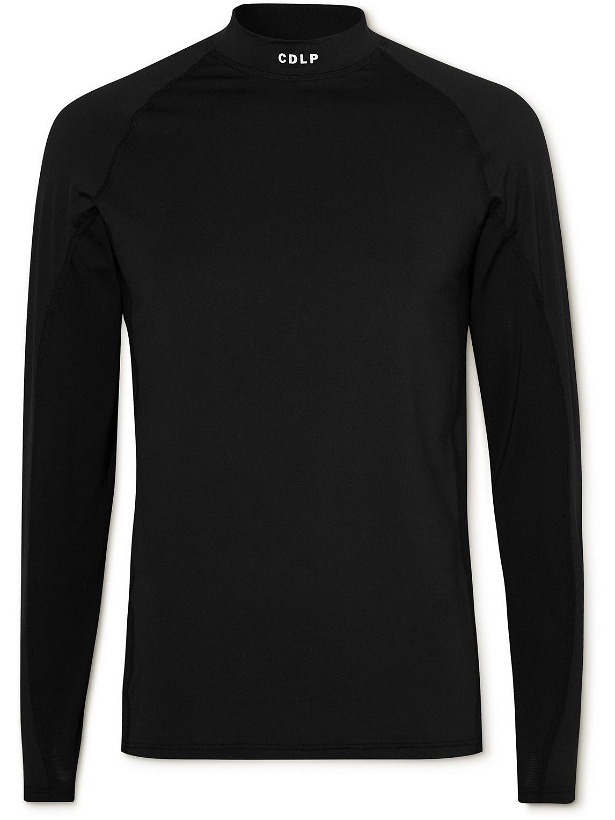 Photo: CDLP - Mobilité Logo-Print Recycled Stretch-Jersey and Mesh T-Shirt - Black