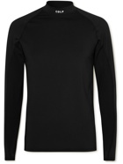 CDLP - Mobilité Logo-Print Recycled Stretch-Jersey and Mesh T-Shirt - Black