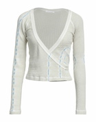 John Elliott Womens Wrap cardigans in Sage green