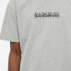 Napapijri Men's Sox Box T-Shirt in Medium Grey Melange