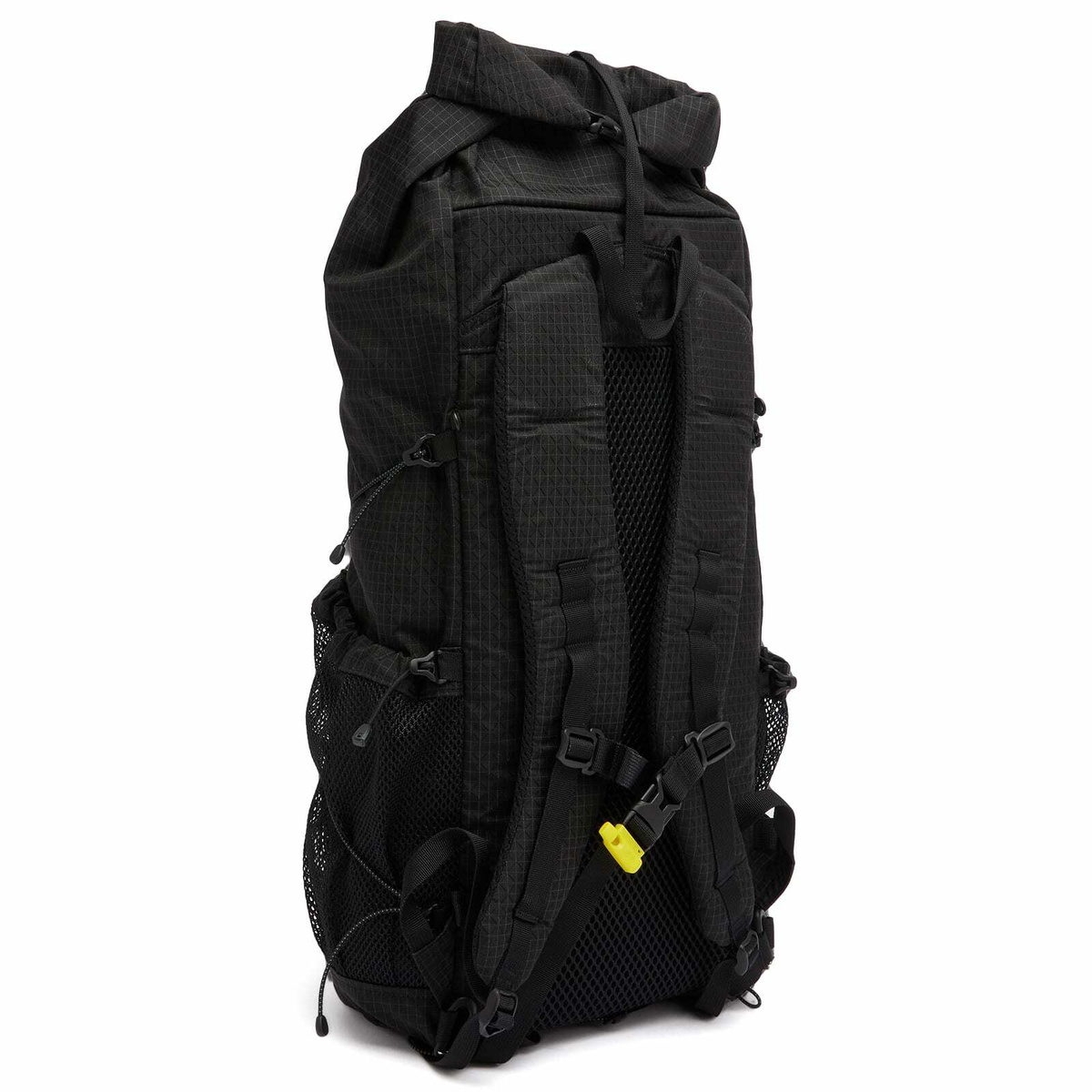 CAYL Men's Mari Roll Top B-Grid Backpack in Black