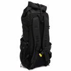 CAYL Men's Mari Roll Top B-Grid Backpack in Black 