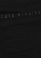 Love Stories T Lou Black Seamless Thong