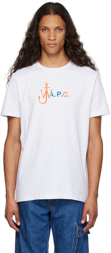 Photo: A.P.C. White JW Anderson Edition T-Shirt
