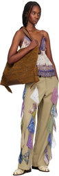 HEREU Tan Cador Tote