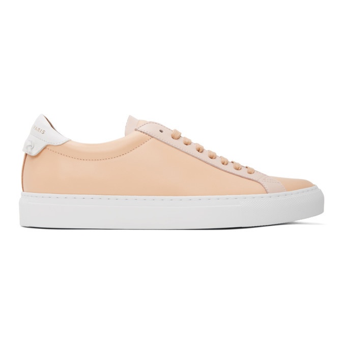 Photo: Givenchy Pink and White Urban Knots Sneakers