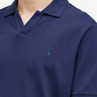 Polo Ralph Lauren Men's Johny Skipper Collar Polo Shirt in Refined Navy