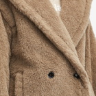 Max Mara Women's Espero Short Teddy Coat in Sand