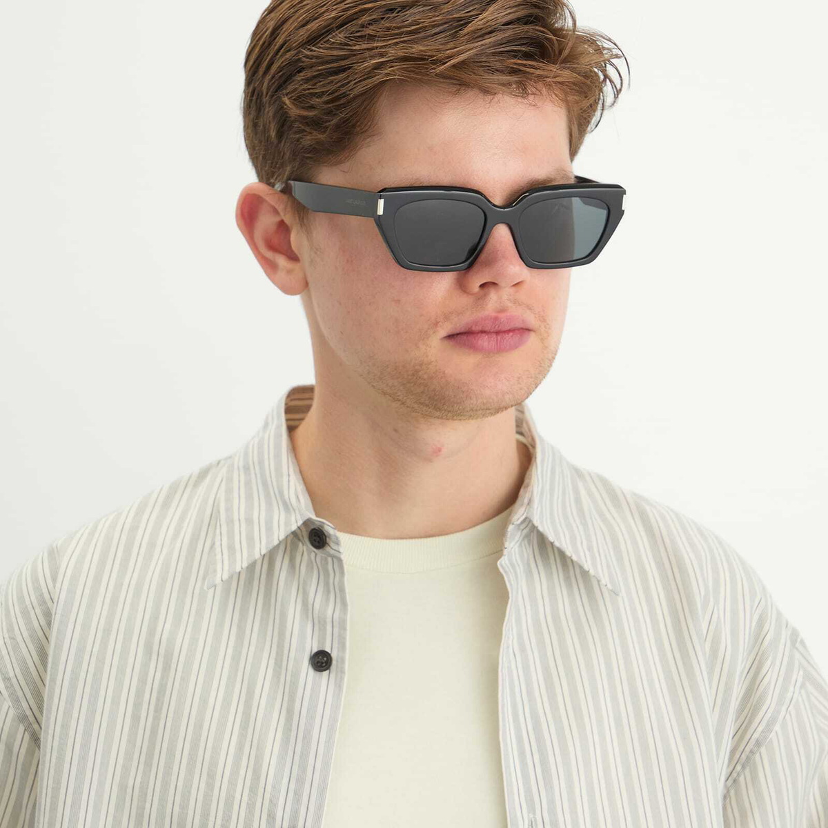 Saint Laurent Sunglasses Saint Laurent SL 826 Page Sunglasses in Black 