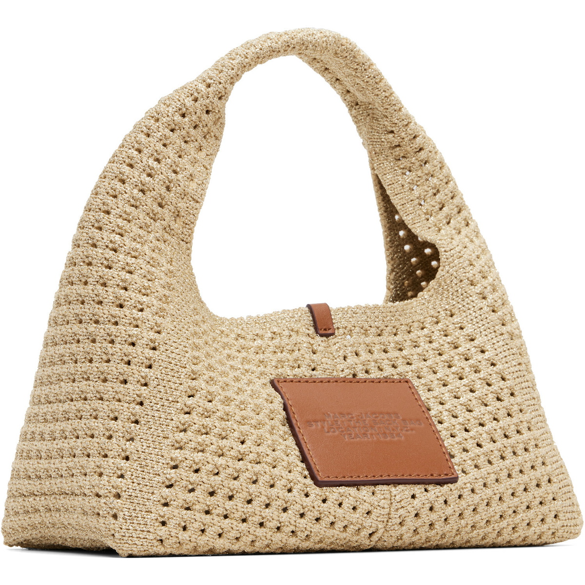 Marc Jacobs Beige 'The Crochet Mini Sack' Tote