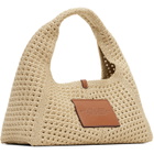 Marc Jacobs Beige 'The Crochet Mini Sack' Tote