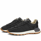 Maison Margiela Men's New Replica Runner Sneakers in Black