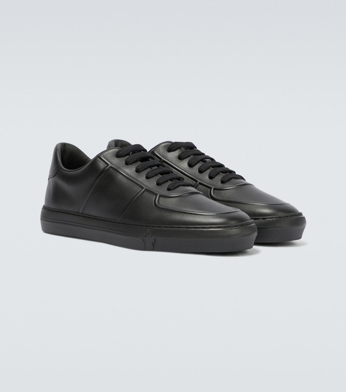 Moncler - Neue York leather low-top sneakers Moncler