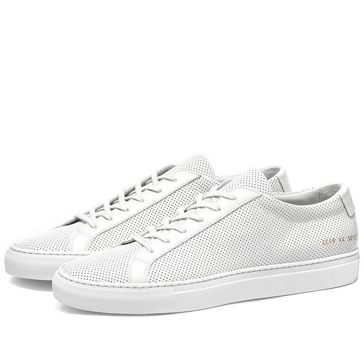 Photo: Common Projects Original Achilles Low Perforated