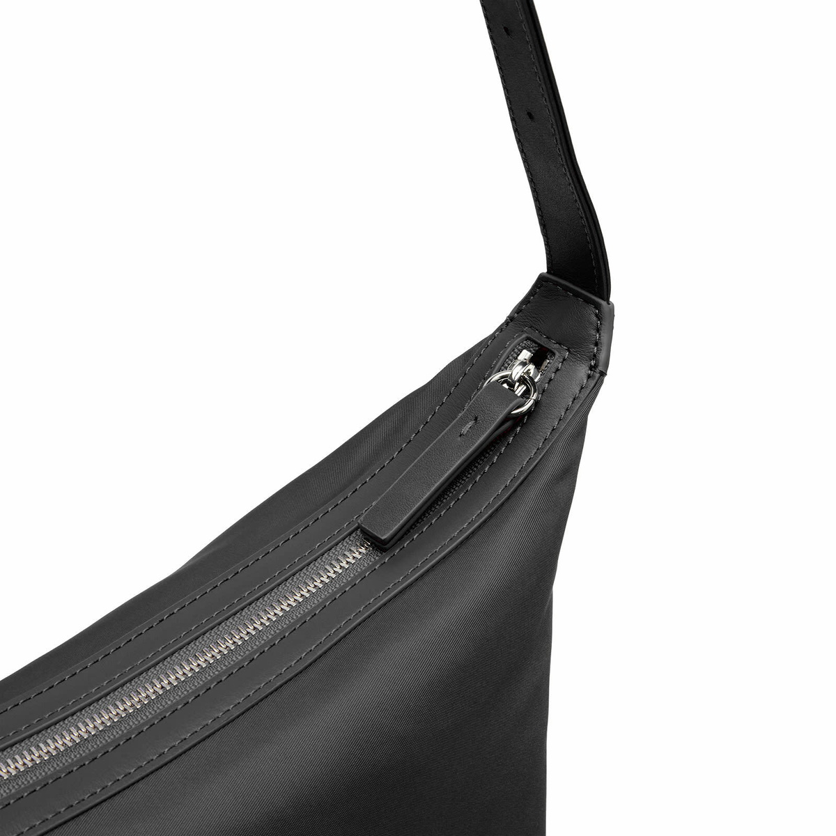 MM6 Maison Margiela Women's Nylon Crossbody Bag in Black 