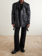 Rick Owens - Jumbo Bauhaus Stooges Oversized Leather Jacket