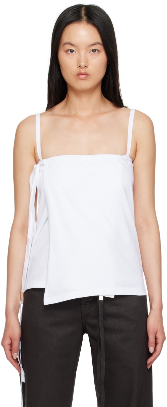 ANN DEMEULEMESTEER シルク　タンクトップ　S Seva ''Holy'' Print Tank Top – Ann Demeulemeester