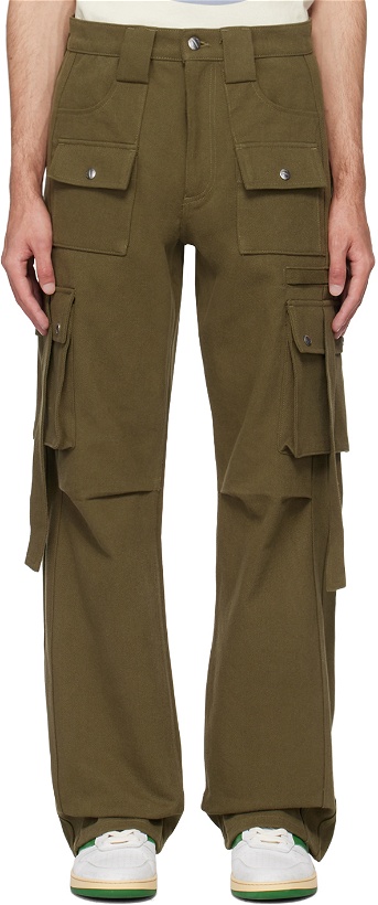 Photo: Rhude Green Pockets Cargo Pants