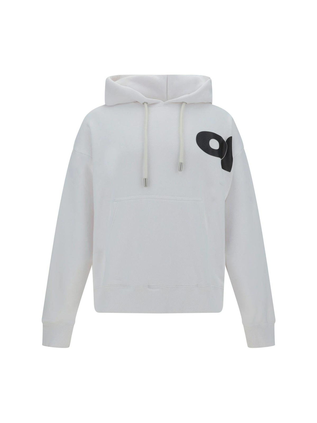 Off-White Black Oversized Diag Skulls Hoodie Off-White
