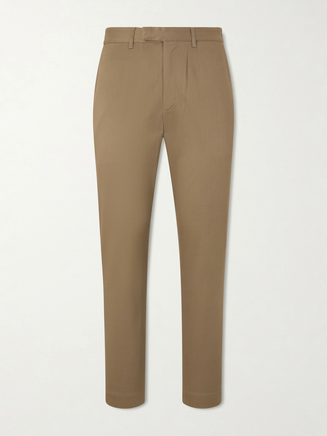 Purdey - Straight-Leg Stretch-Lyocell Twill Chinos - Neutrals