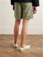 Alex Mill - Straight-Leg Cotton-Twill Shorts - Green