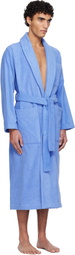 Tekla Blue Terry Classic Bathrobe